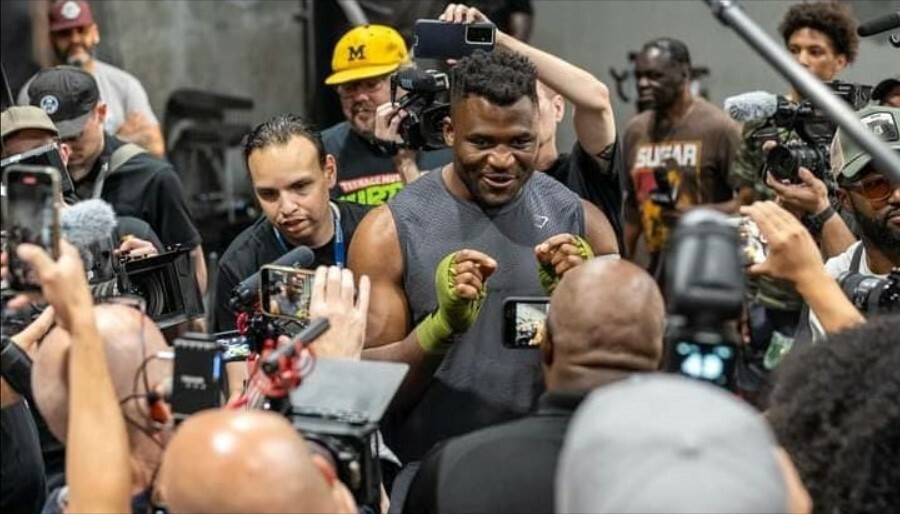 Ngannou Boxe1